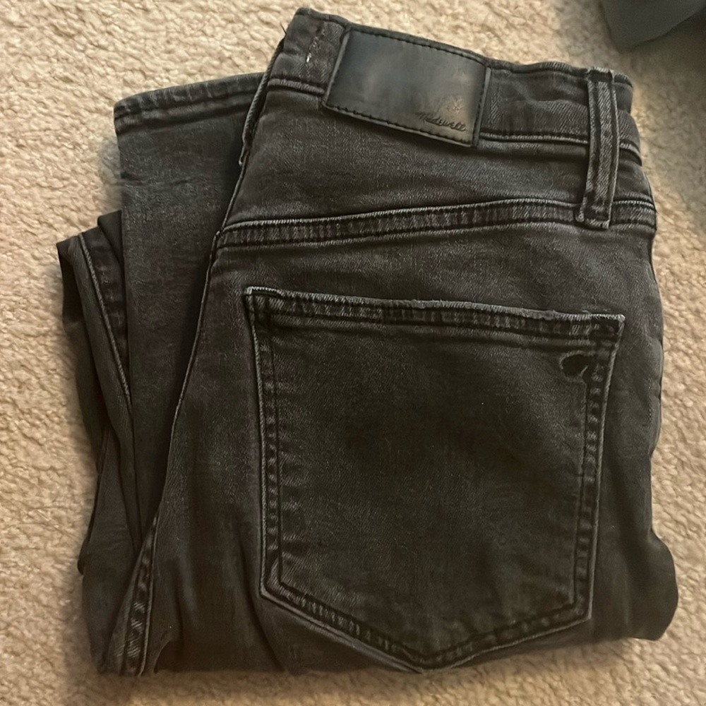 Black Madewell Mom Jeans